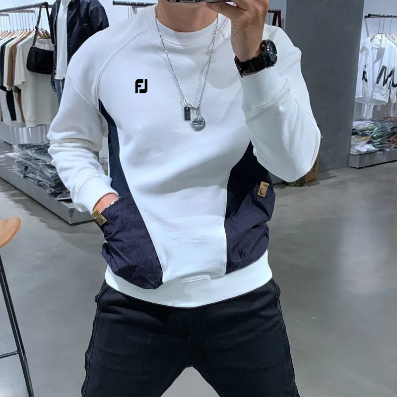 Golf Shirts Golf Wear Man Men's Long Sleeve T-shirt Breathable Golf Clothing Men Casual Fashion Men's Golf Clothing