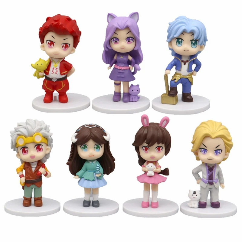 

Фигурки героев аниме «душа и земля», 7 шт.