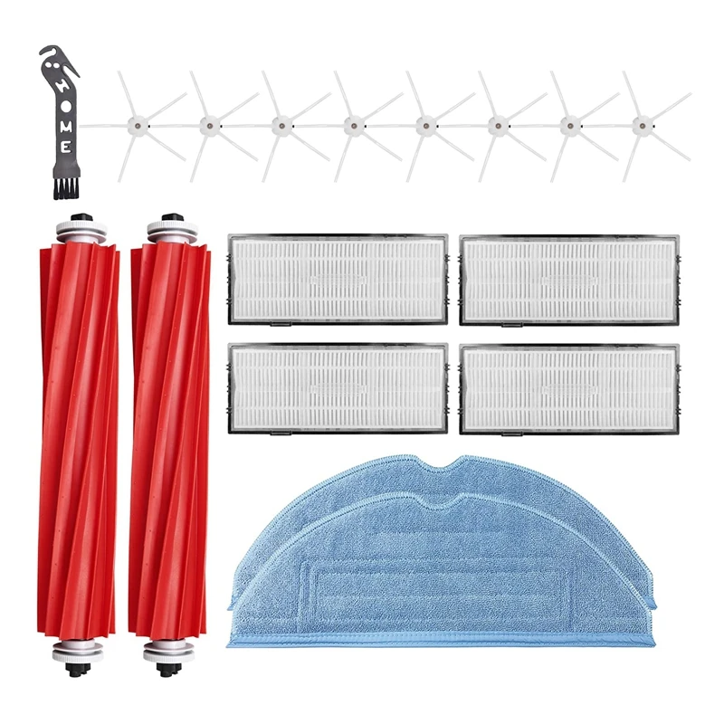 

Spare Part For Roborock S7 T7S T7 Robot Vacuum Cleaner, Including Mop Cloth, Filters, Side Brush And Main Brush