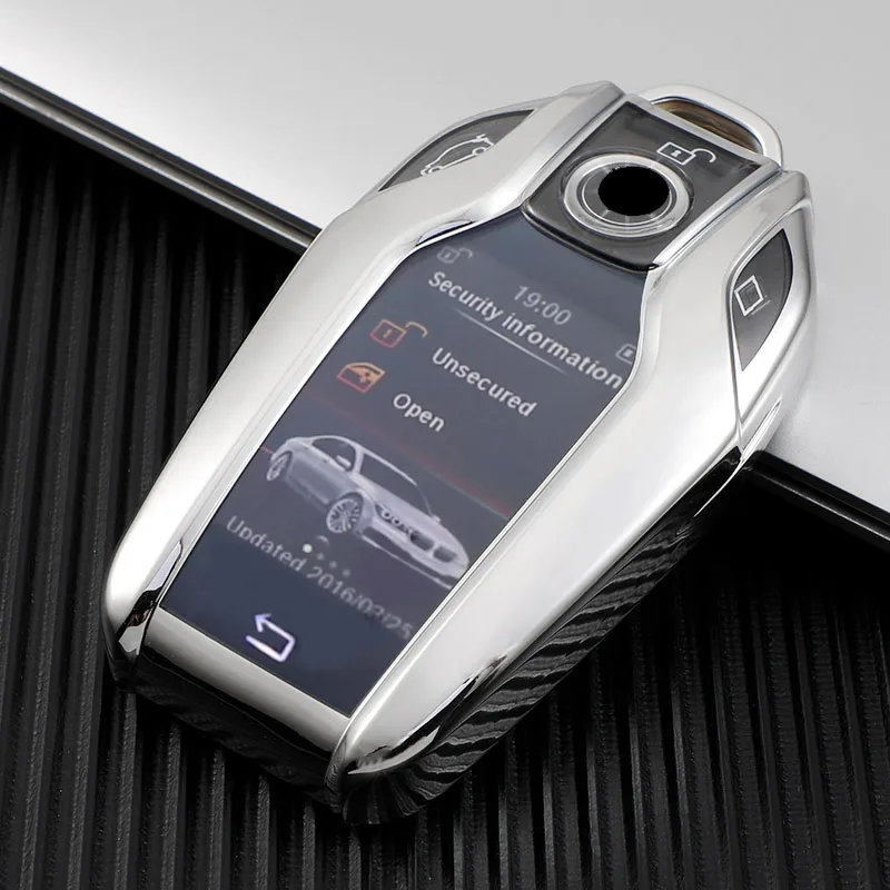 

Чехол для автомобильного ключа из ТПУ, чехол для брелока для BMW 5, 7 серии, G11, G12, G30, G31, G32, I8, I12, I15, G01, G02, G05, G07, X3, X4, X5, X7