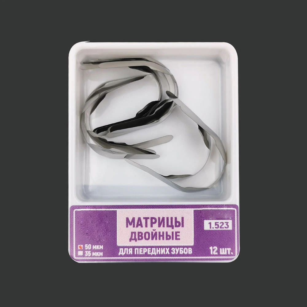 12pcs/box Dental Proximal Anterior Strips Large Small Twin Anterior Matrices Matrix Systems TOR Dental Restoration Materials