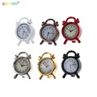 1 шт., масштаб 1:12, будильник, миниатюрный домашний декор, кукольный домик, Миниатюрная игрушка, Кухня Аксессуары для гостиной, 6 цветов