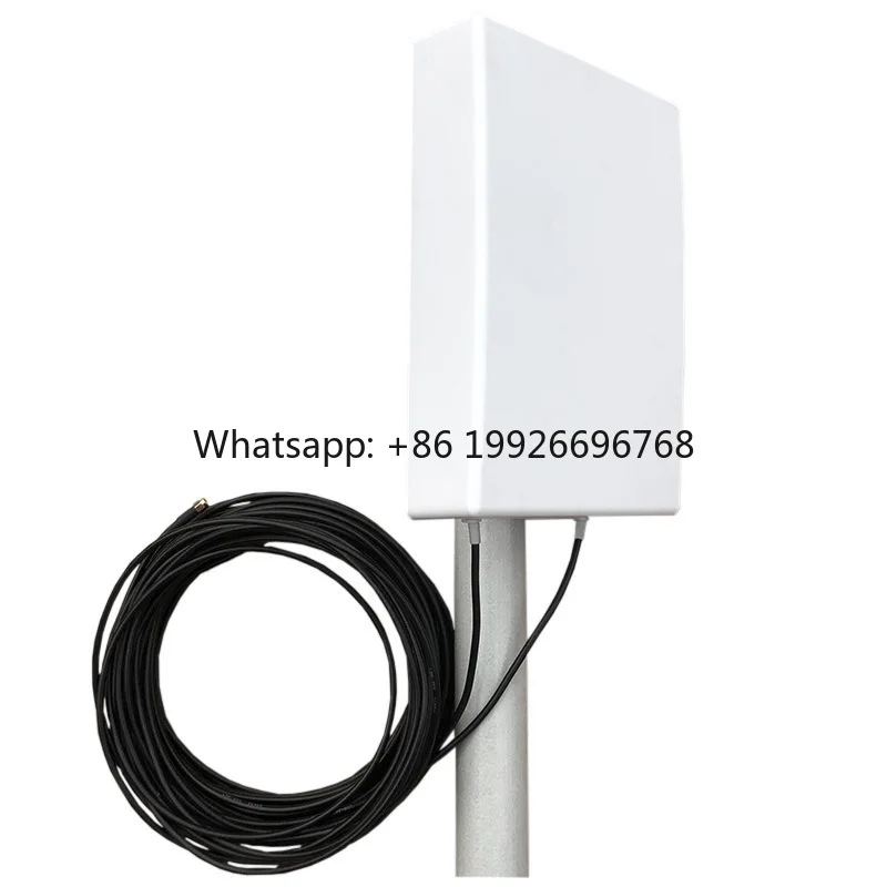Фото Наружная направленная Wi-Fi антенна 12dBi для LTE-роутеров, плоская конструкция, для связи 2G/3G/4G/5G, антенна 5G №1