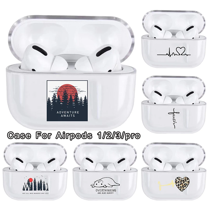 

Чехол для наушников Apple Airpods 1 2 3 Pro