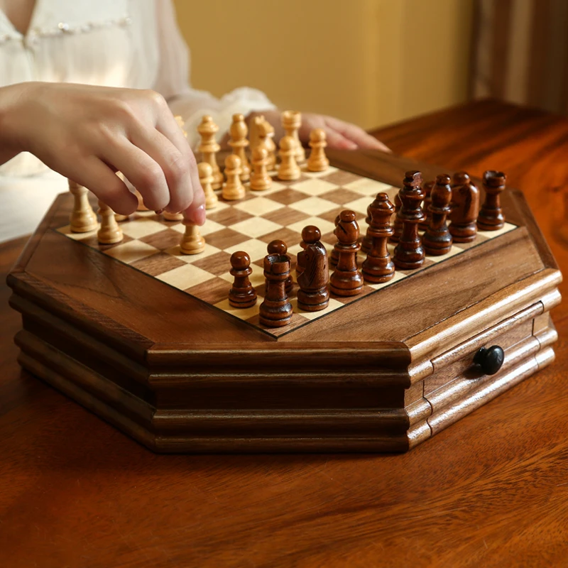 

Family Strange Chess Set Children Wit Thematic Child Chinese Wooden Chess Sequence Medieval Smart Tabuleiro Educational Games