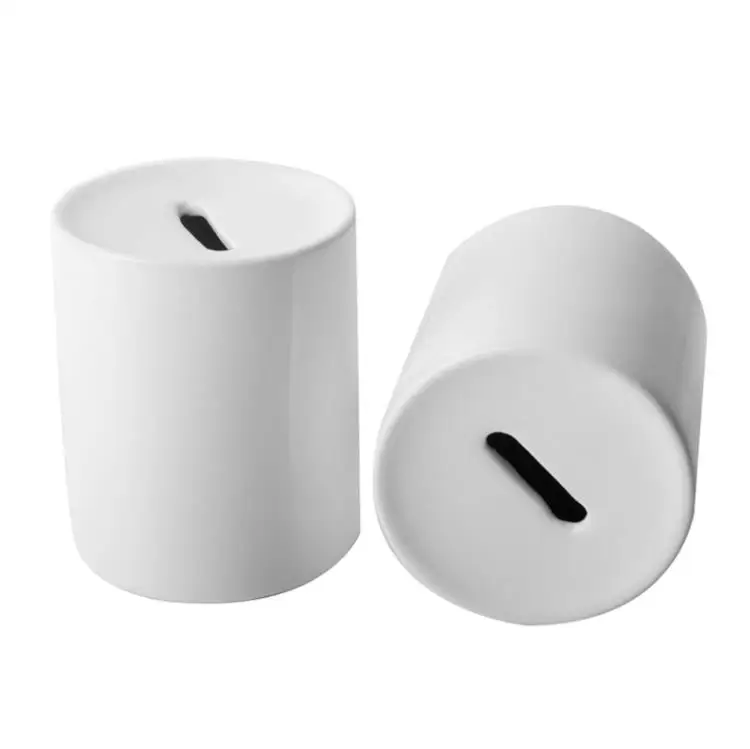 Diy Ceramic Coin Storage Can Kid Christmas Gift Sn4265
