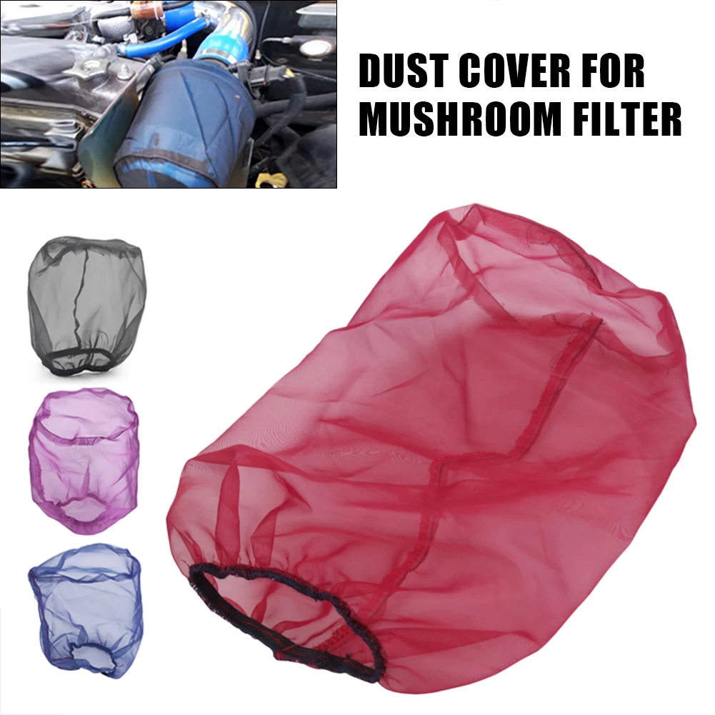 

24cm Car Air Intake Filter Protective Cover Oilproof Dustproof for Cylindrical High Flow Air Intake Filter Cover Universal