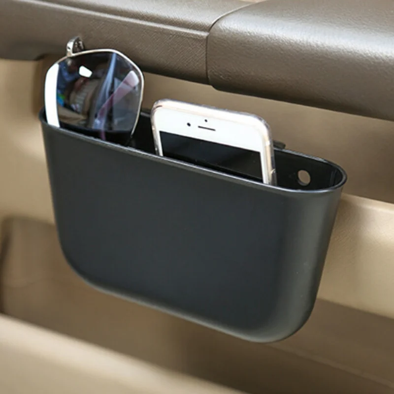 Простой автомобильный подвесной мусорный бак для мусора сумка-органайзер