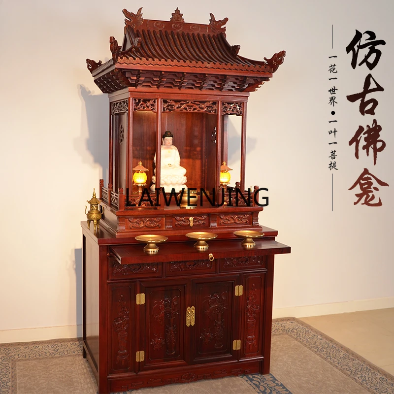 Стол для предложений буддийского блеска LYN земля идола буддийский зал Xianjia шкаф