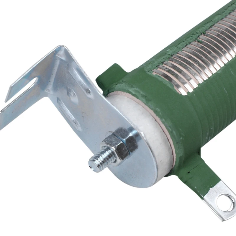 2X 200 Вт 100 Ом керамическая трубка регулируемый резистор реостата зеленый