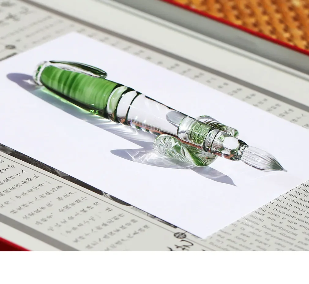 

MAJOHN Chasing Light, Радостный цвет, Хрустальное стекло, Водяная ручка, Ink Expert, Ручная живопись, Линия крючков