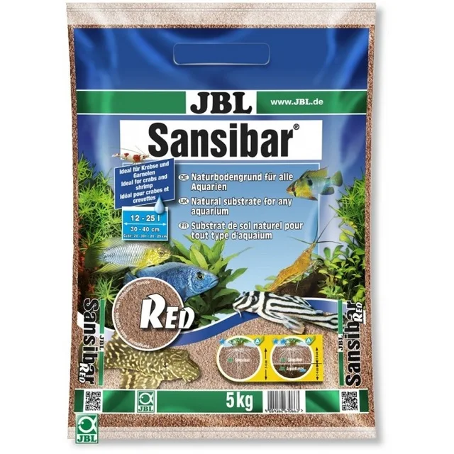 

Jbl Sansibar Red 0,2-0,6mm Slim Aquarium Sand 5 Kg 250262972