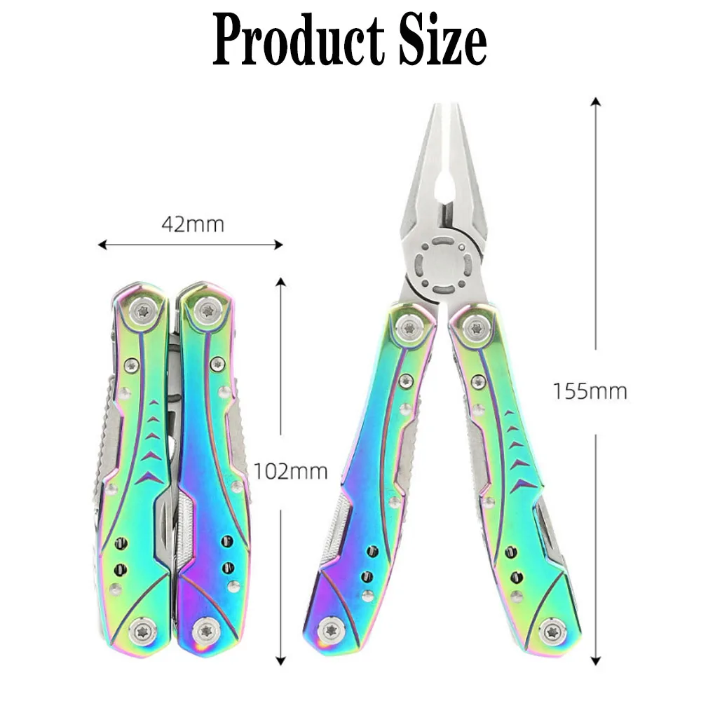 420 стальной Мультитул складной нож для кемпинга плоскогубцы высокая твердость
