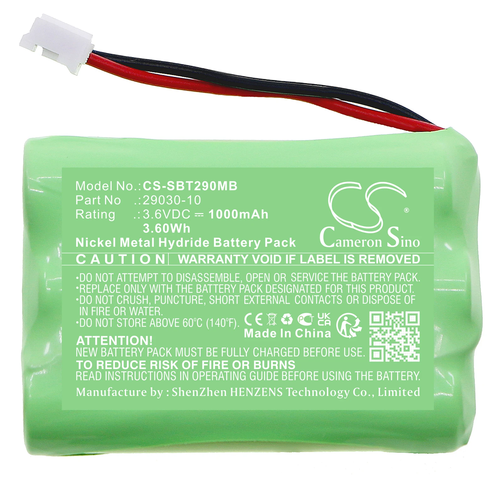 

CS 1000mAh Battery For Summer 29030-10 Infant Baby Monitor 29000 29000A 29000B 29003 29003A 29030 29040