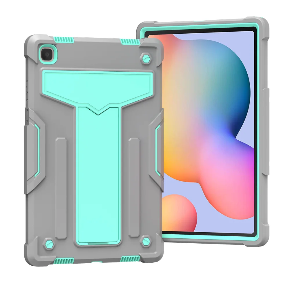 

Противоударный чехол-подставка для планшета, чехлы для Samsung Galaxy Tab A 10,1 SM-T510 T510 T515 2019, чехол для ПК из ТПУ и силикона