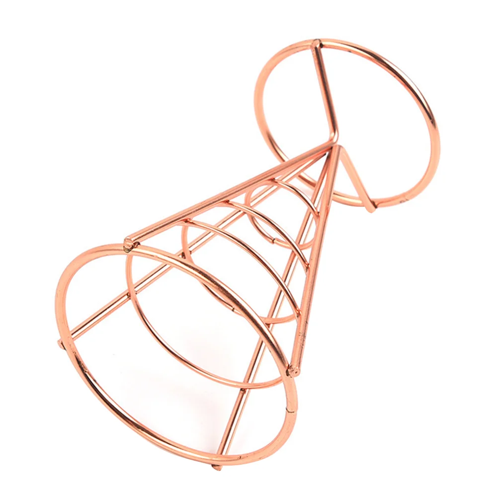 

French Fry Stand Creative Cone Basket Serving Rack for Fries Fish and Chips