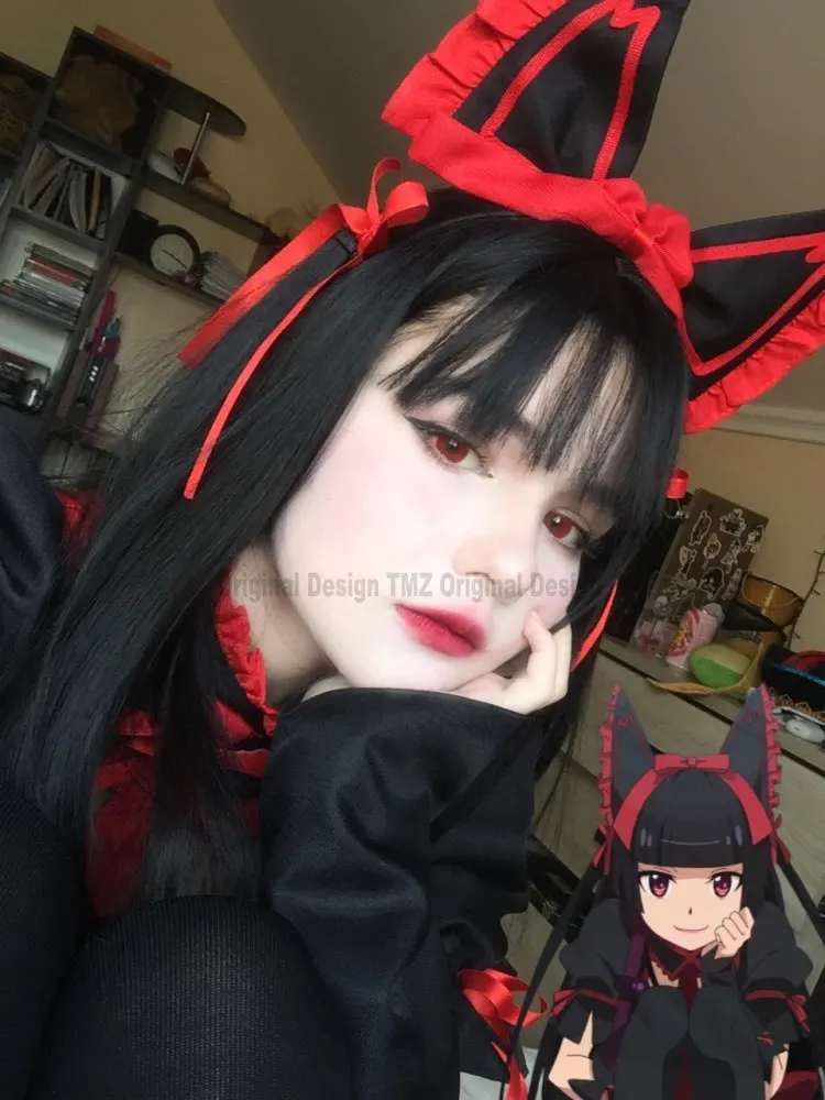 Маскарадное платье ворота Рори ртути с коротким рукавом Топ Юбка униформа наряд