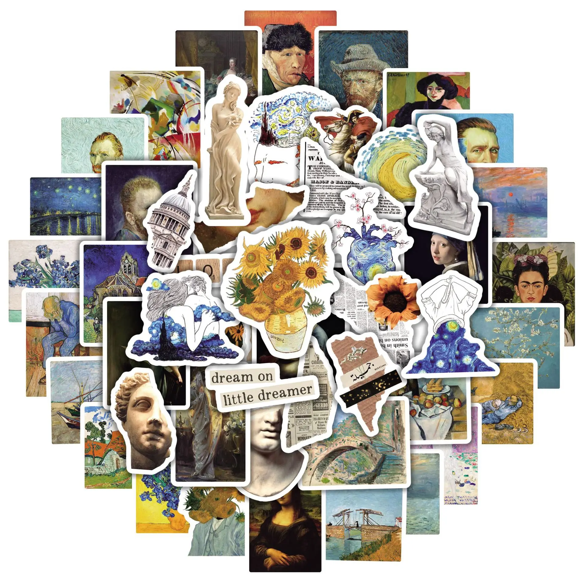 

50 шт., водостойкие наклейки для скейтборда, холодильника, гитары, мотоцикла