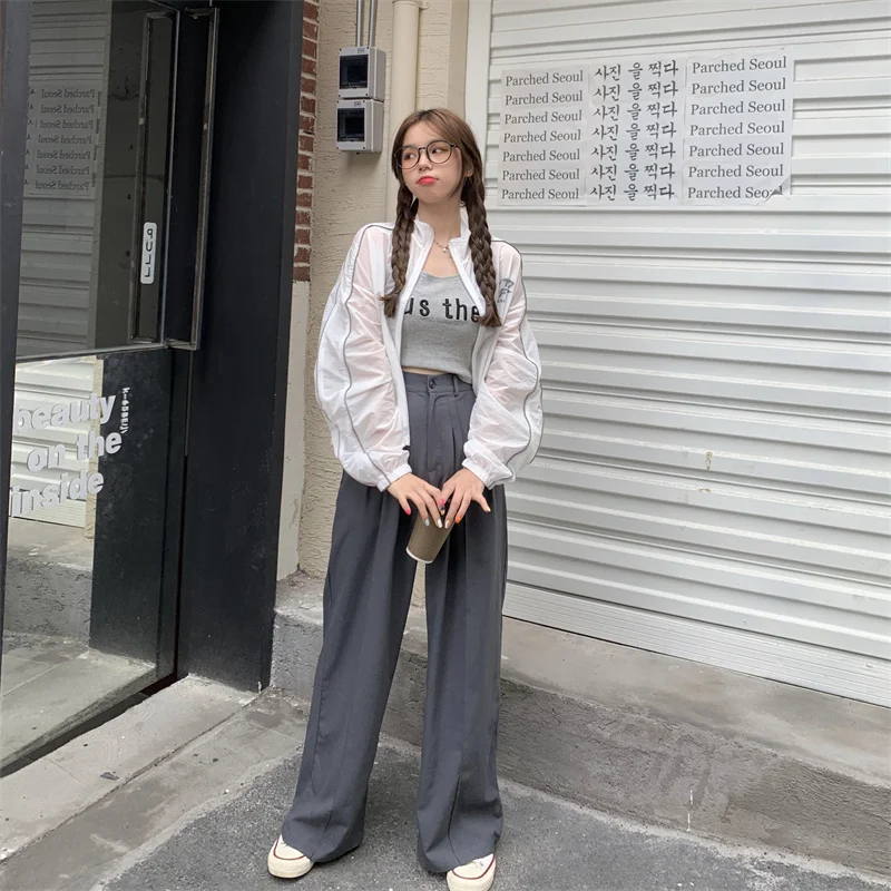 Новинка 2022 корейская мода повседневная весенне-летняя тонкая Бейсбольная