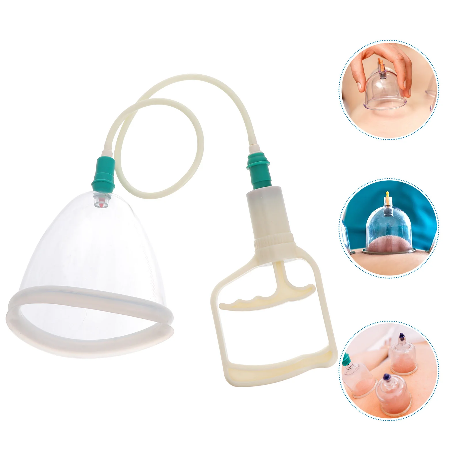 

2pcs Large Back Cupping Vacuum Suction Chinese Cupping Set Cupping Kit for