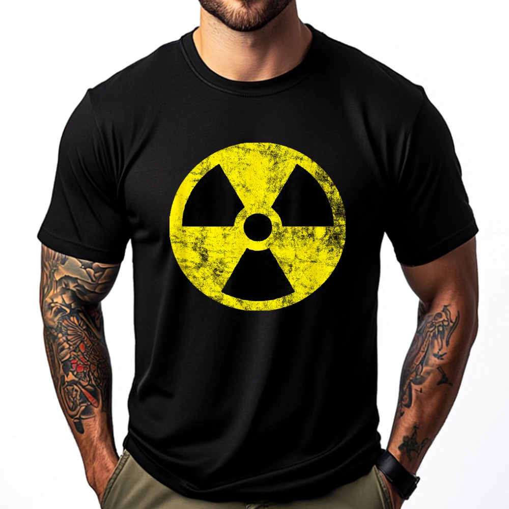 Символ радиоактивности ядерная мощность рентгеновская опасность дизайнерская