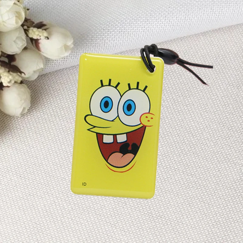 

1Pcs/lot EM4305 T5577 125Khz Rewritable RFID Keyfobs Cartoon Token Tag Blank Card Unstandard Mini Key Writable Badge Fob