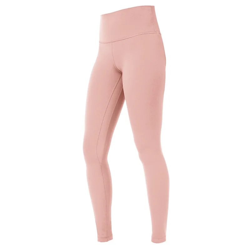 Sport Leggings Women Elastic Leggings Women-lulu Yoga Leggings High Waisted Tummy Control Leggings Women Fitness Elastic Tights