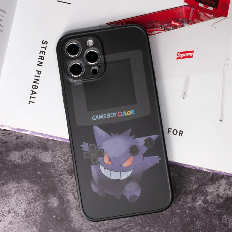 

Anime Poke GBA Phone Case Cover for IPhone 7 8 Plus 11 12 13 Pro X XR XS Max Shockproof Case for IPhone 13 Cases