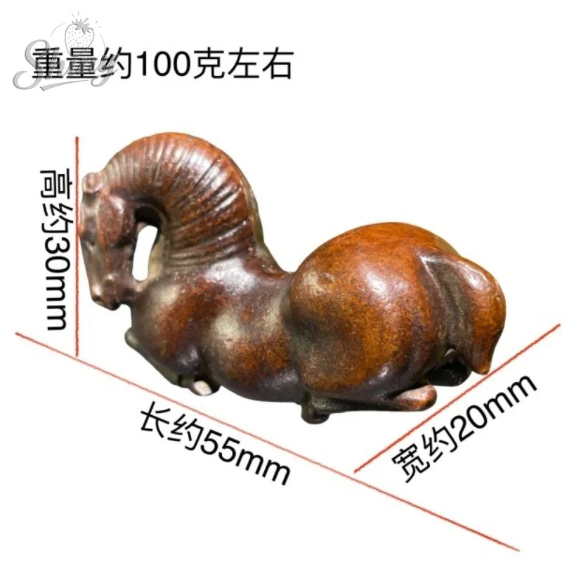 

Фигурка лошади знака зодиака из меди