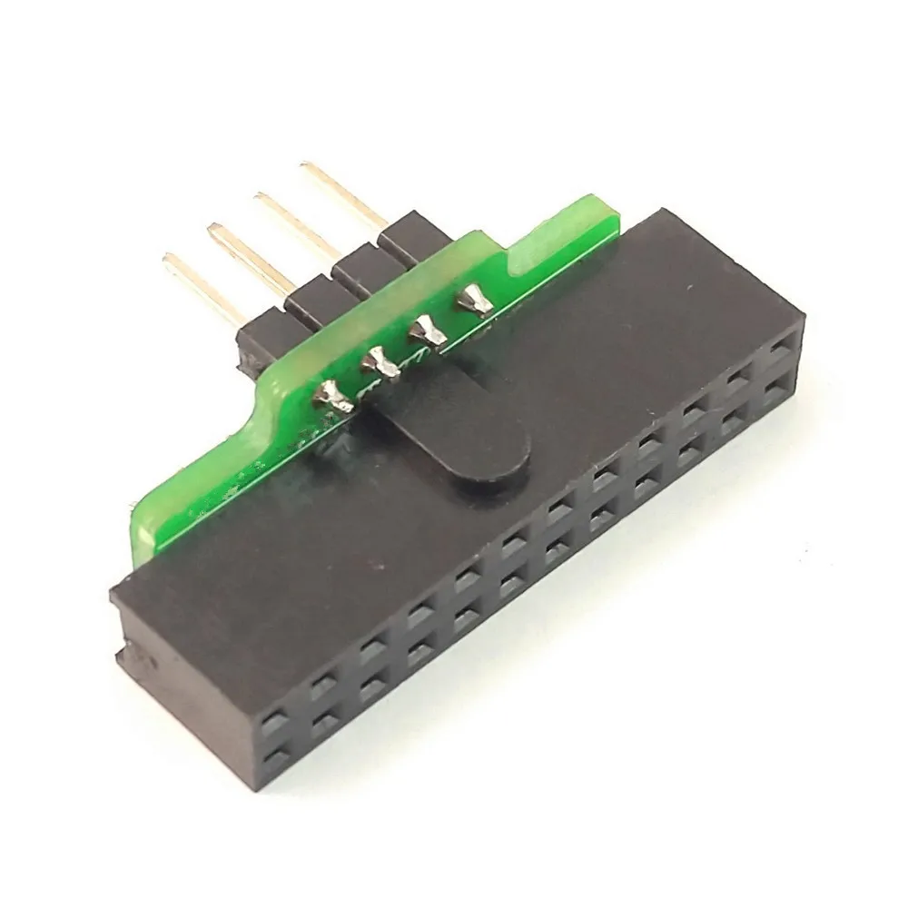 Фото Для ST-LINK V2 JLink V8 V9 ULINK JTAG SWD 4P/5P 2,54 мм сменный адаптер Easy Transfer Seat №2