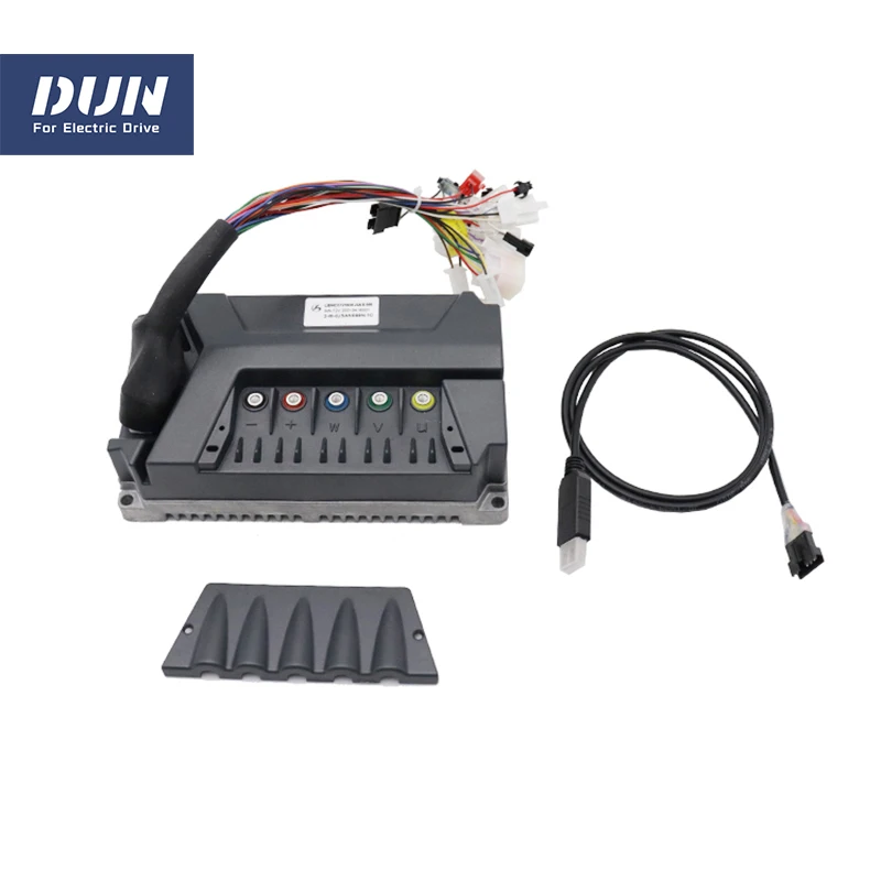 Фото Контроллер двигателя BLDC LingBo LBMC72252 HJ5AP V5 100A Peak 280A 3кВт для электроскутера, мопеда №3