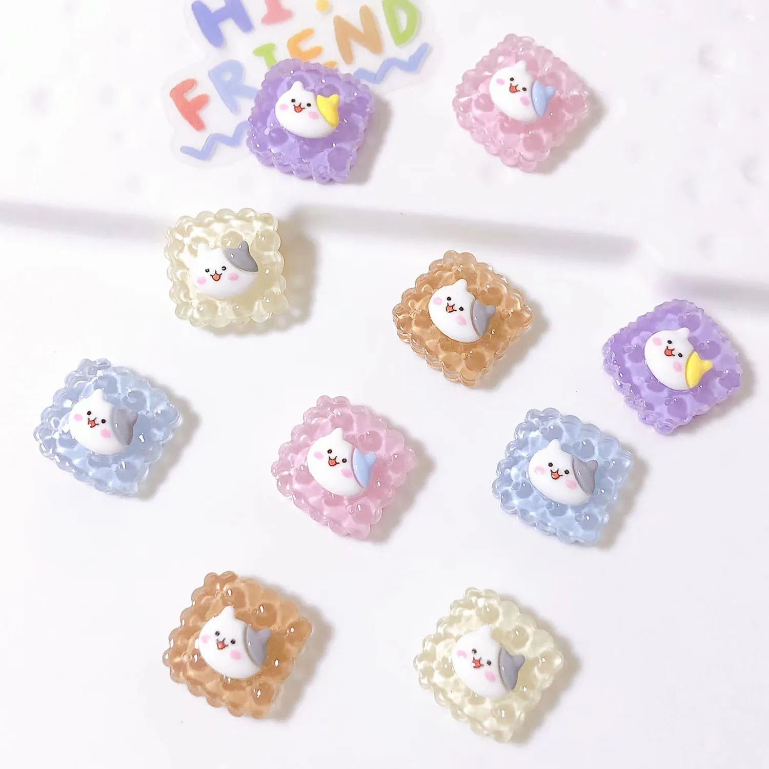 

10Pcs Mini Simulation Food For Doll Kids Kitchen Toys Dollhouse Miniatures Classic Toy Biscuit TOY
