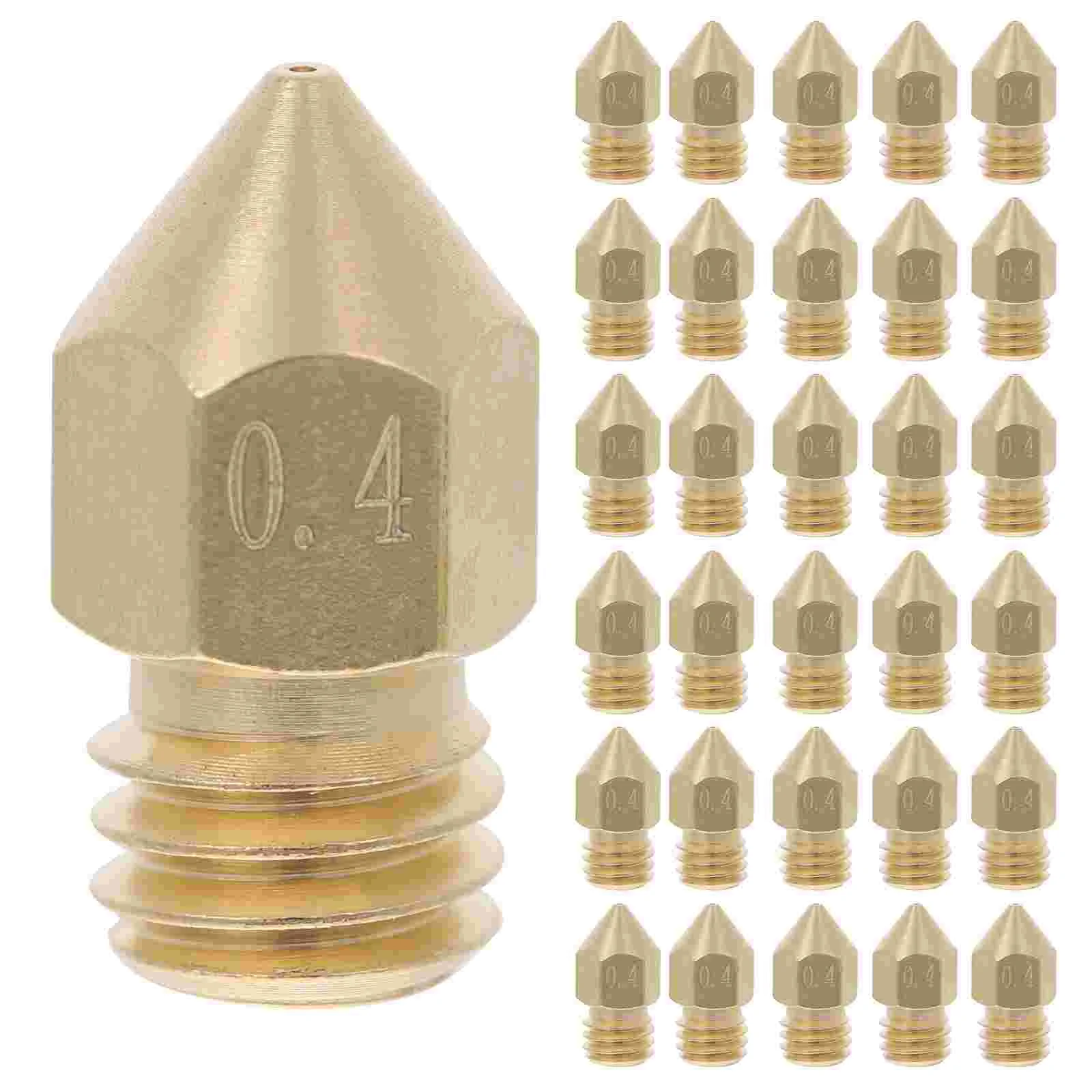 

Nozzle 3Dextruder 4Mm Brass Nozzles Parts Hotend Supplies Kitpointed Accessories