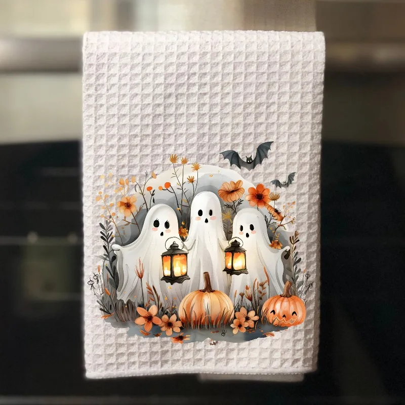 

Хлопковое полотенце с призраком