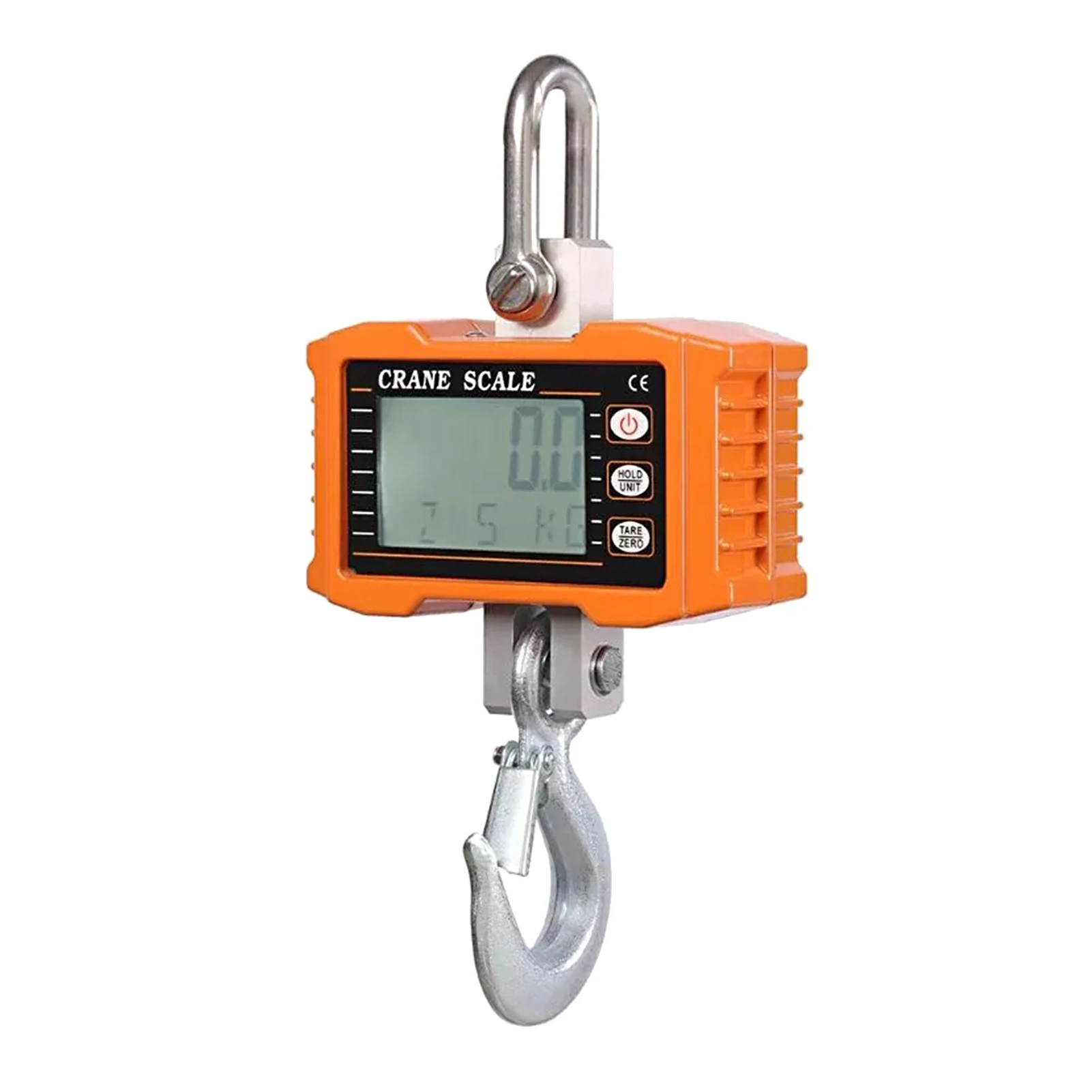 

Digital Hanging Scale 1000kg/ 2204lbs Portable Heavy Duty Crane Scale LCD Backlight Industrial Hook Scales