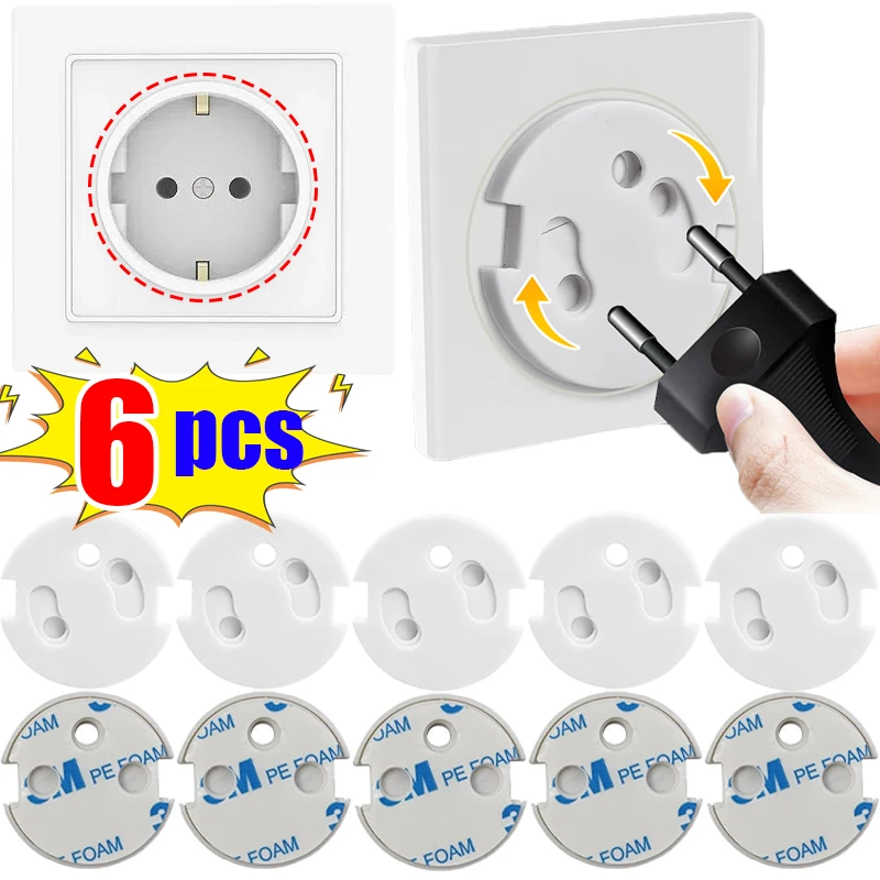 Electrical Guard Security Protection Supplies Baby Care Outlet Socket Cover Anti-electric Shock Infant Plug Power Accessories