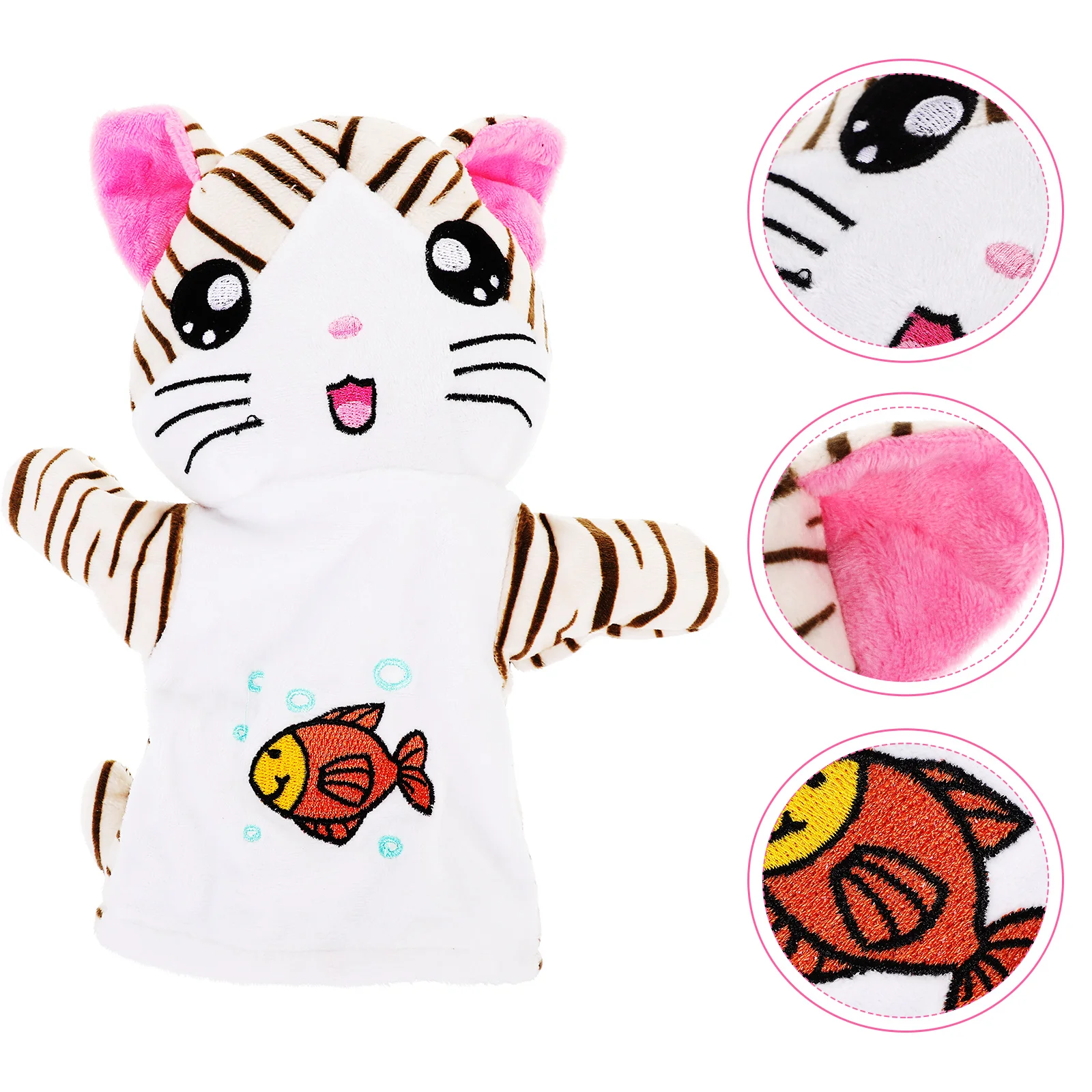 

Ручная кукла, игрушка для раннего развития, руки, декоративные Мультяшные животные, куклы для малышей, дети