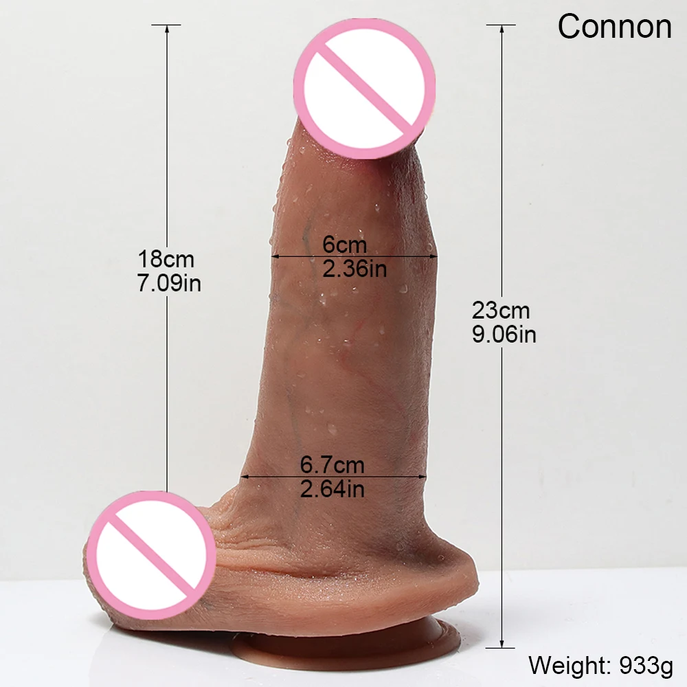 Супер реалистичный большой фаллоимитатор имитация реального человека страпон