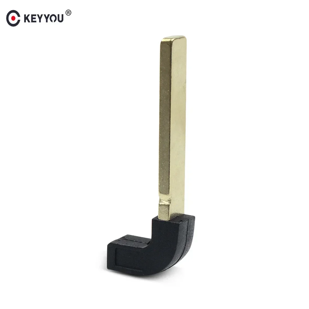 KEYYOU 3-Pack Smart Emergency Insert Key Blade Для Volkswagen VW Passat B8 Magotan B5 Skoda A7 Металлический Сменный Ключ