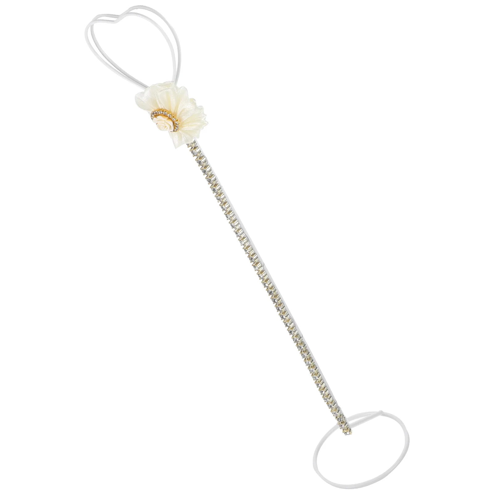 

Heart Table Number Holders Wedding Name Card Holder with Flower and Rhinestone Decor