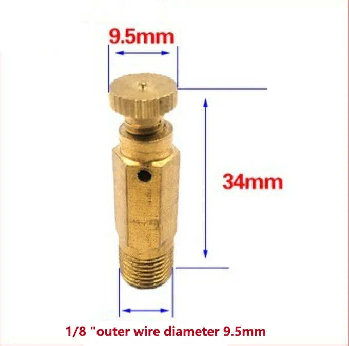 

5 шт. латунный клапан для сброса давления воздуха, запчасти для водяного клапана, аксессуары для водонагревателя, сброс давления, клапан, запчасти, инструменты