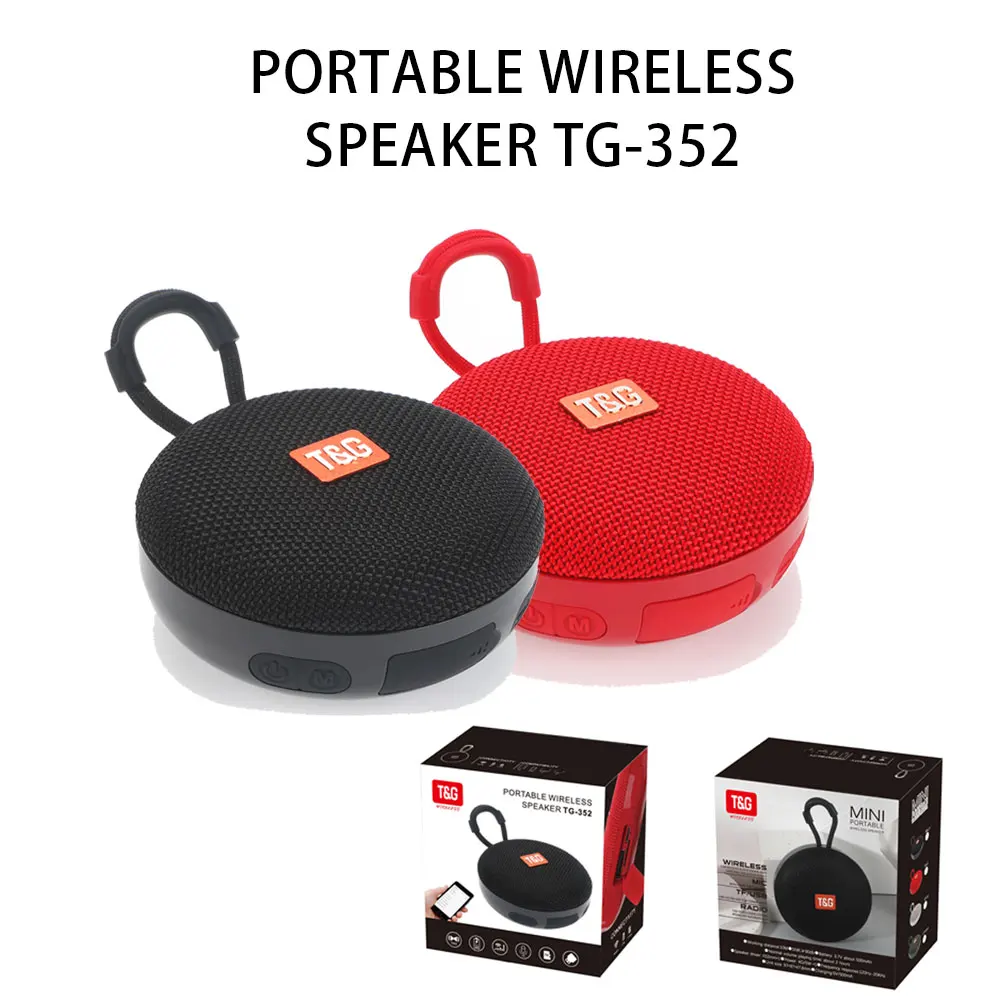Bluetooth-колонки TG352 портативные водонепроницаемые с поддержкой USB/FM/TF-карт