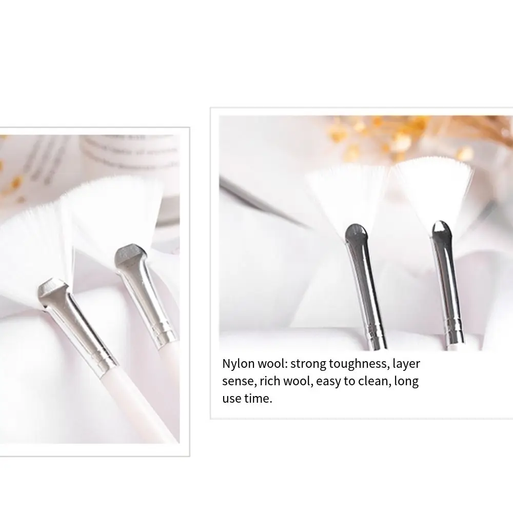 Кисть для очищающего средства веерные кисти макияжа уход за кожей аппликатор