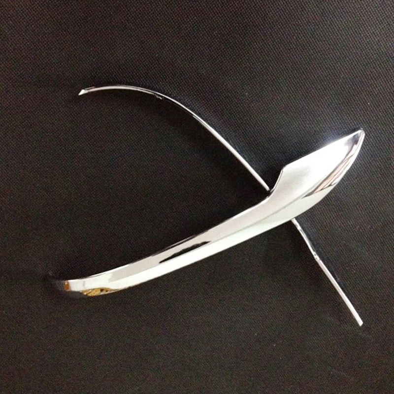 

2 шт., хромированные накладки на заднюю панель для Suzuki SX4 S-Cross 2014, 2015, 2016, 2017, 2018