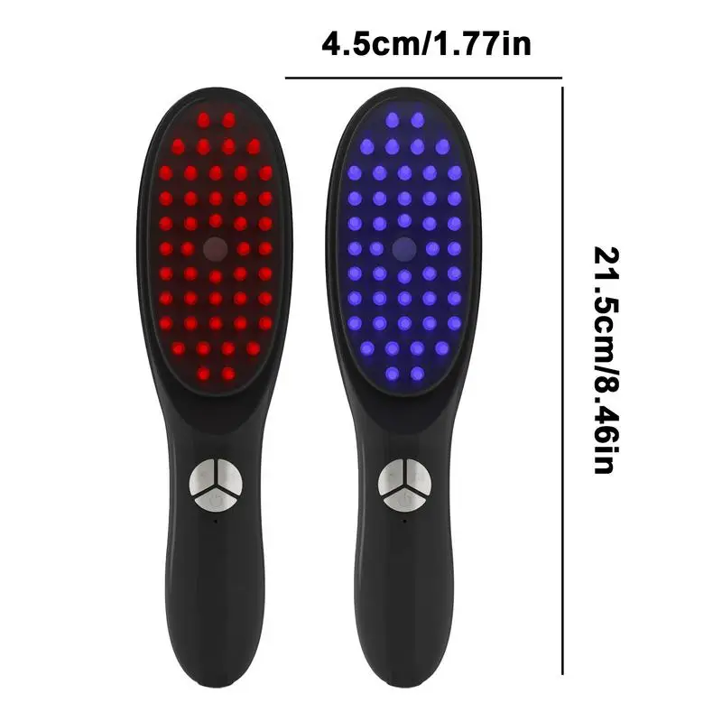 Электрический распылитель массажная расческа для роста волос вибрационный