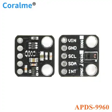 Сенсорный модуль APDS 9960, цветной сенсорный модуль APDS9960 RGB с жестами, Электронная печатная плата DIY для Arduino