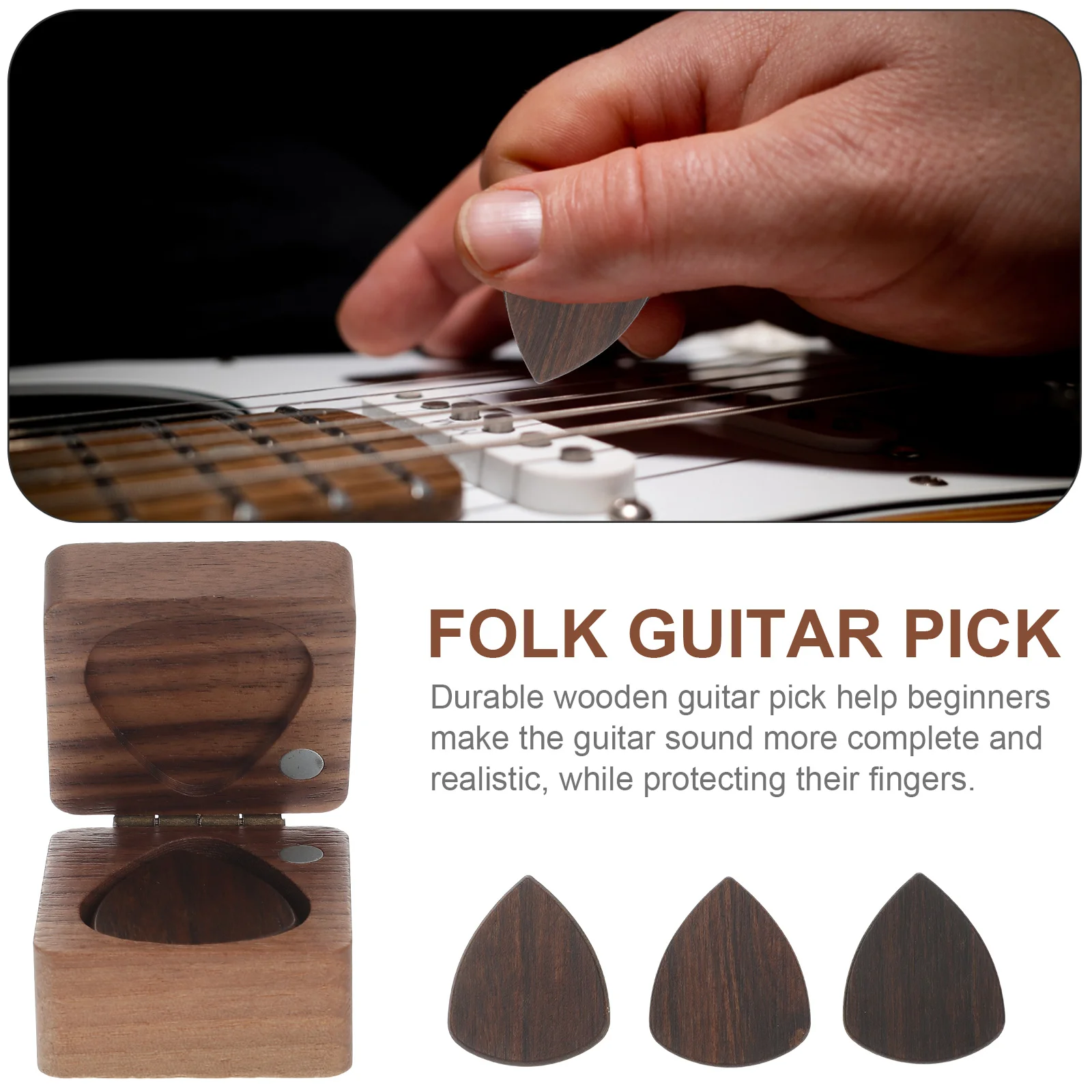 Ukulele Thumb Pick Professional Guitar Plectrums Felt Picks Aid Bass Cool Acoustic Electric enlarge