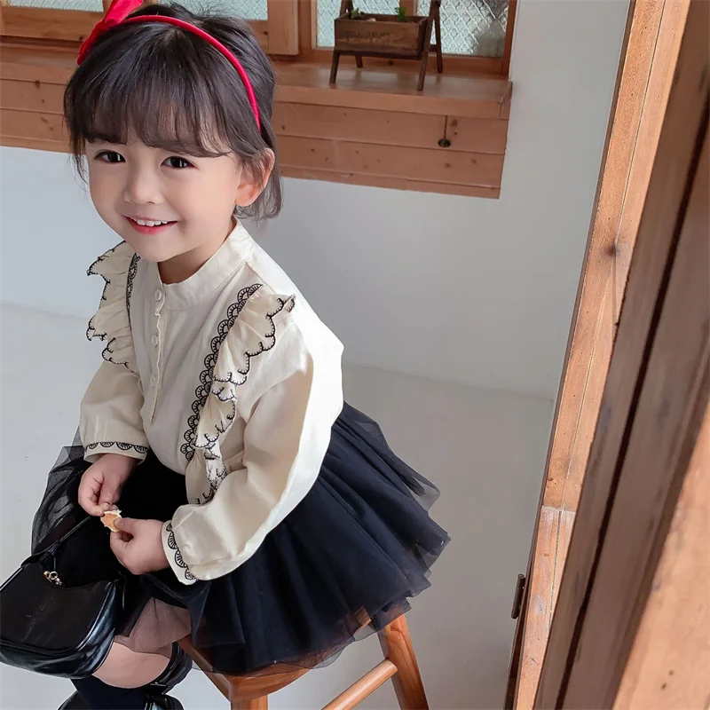 

Girls Baby's Coat Blouse Jacket Outwear 2022 ElegantSpring Summer Overcoat Top Party High Quality Children's Clothing