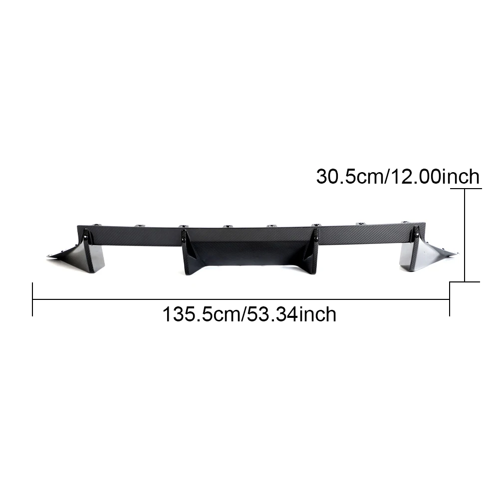 2Series G87 Prepreg Сухой диффузор заднего бампера автомобиля из углеродного волокна для
