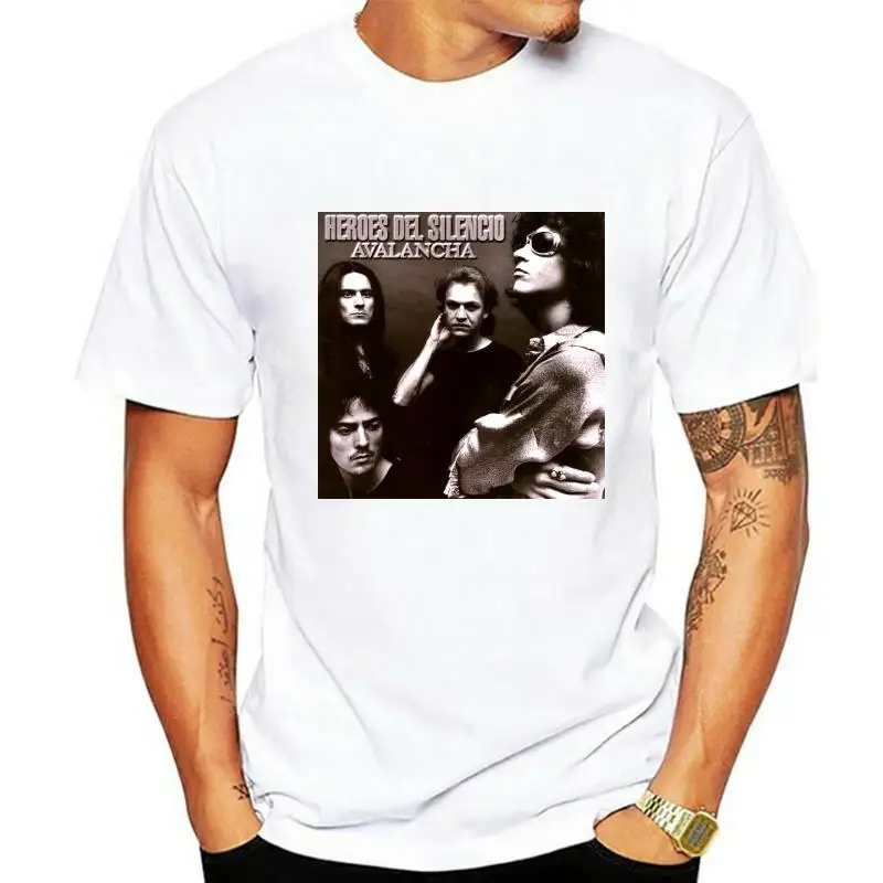 

Newest Fashion Heroes Del Silencio Avalancha Men Short Sleeve Crew Neck T-shirt